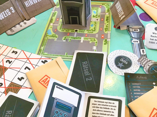 Agenten-Alarm! - Escape Room zum Ausdrucken