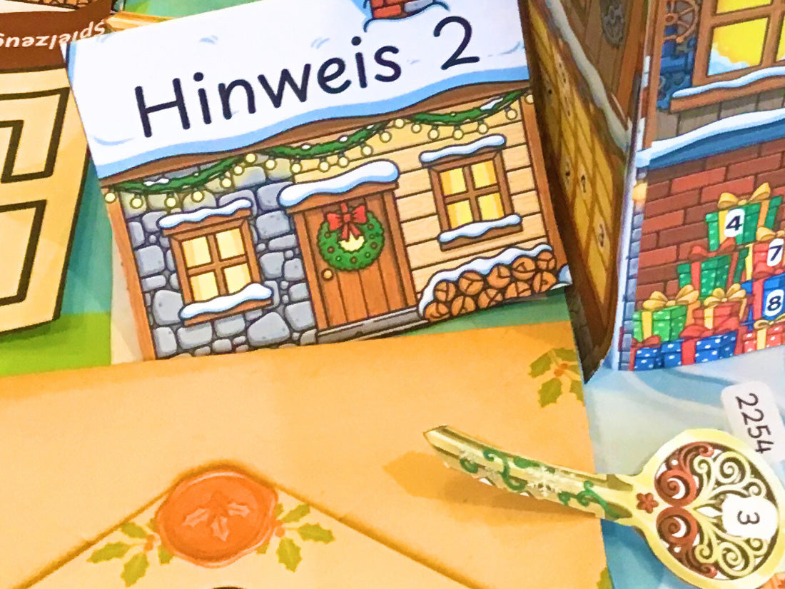 Santa Rettungsmission - Escape Room zum Ausdrucken