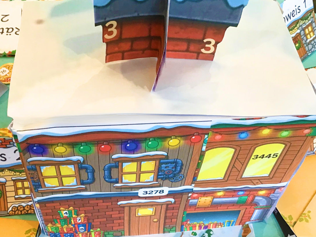 Santa Rettungsmission - Escape Room zum Ausdrucken