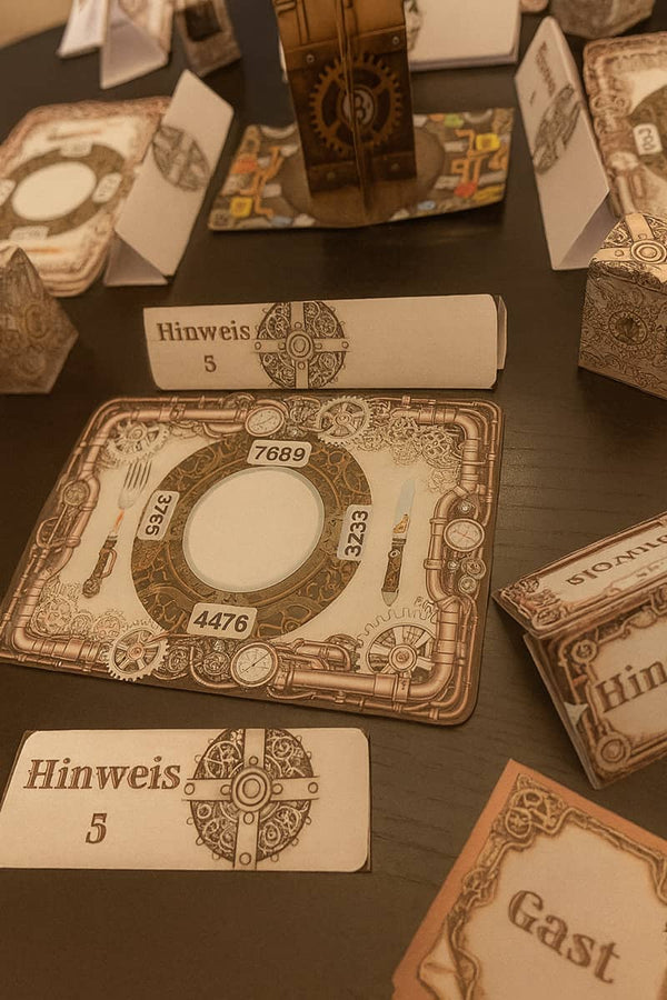 Sherlock Holmes & das geheimnissvolle Schloss - Escape Room zum Ausdrucken