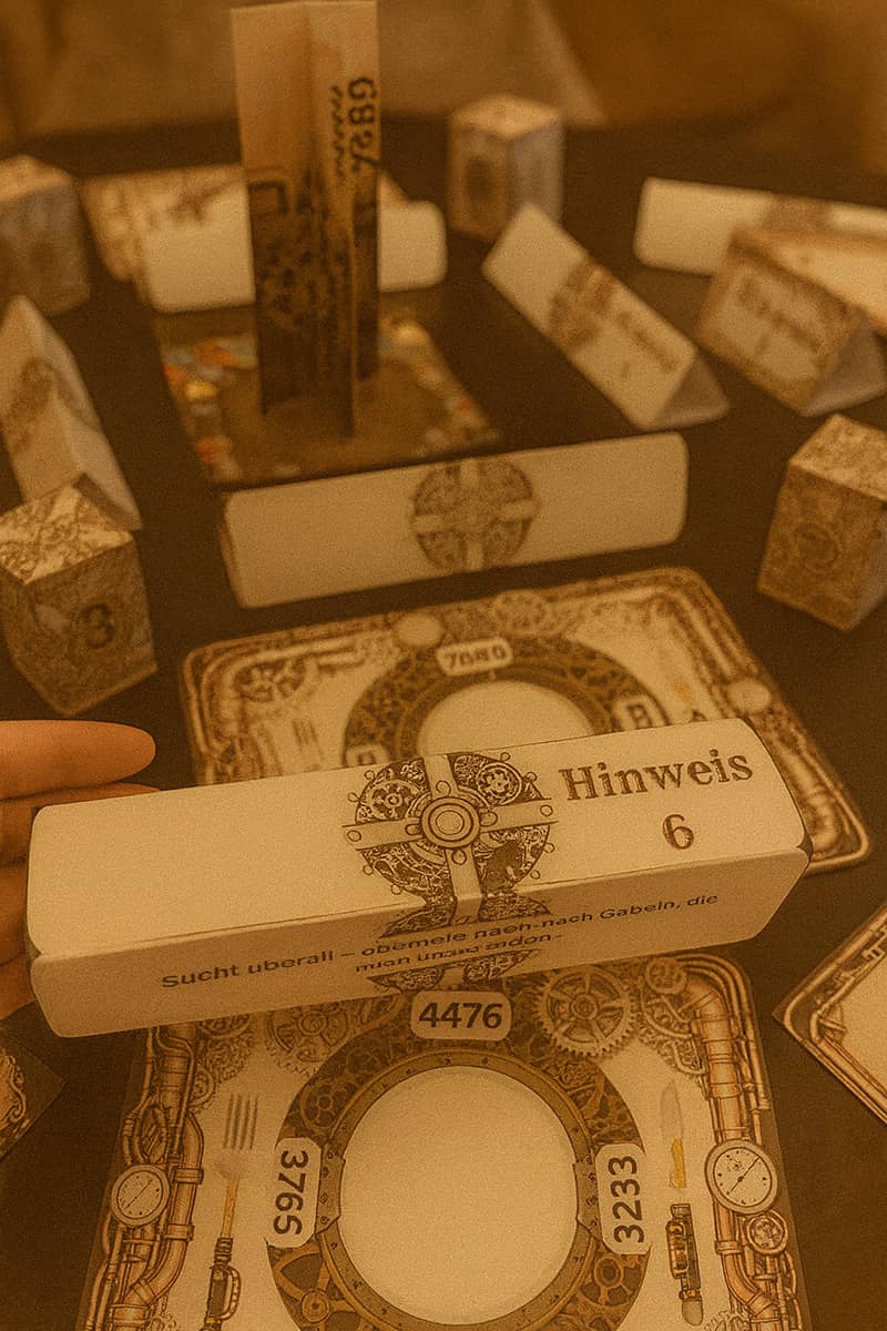 Sherlock Holmes & das geheimnissvolle Schloss - Escape Room zum Ausdrucken