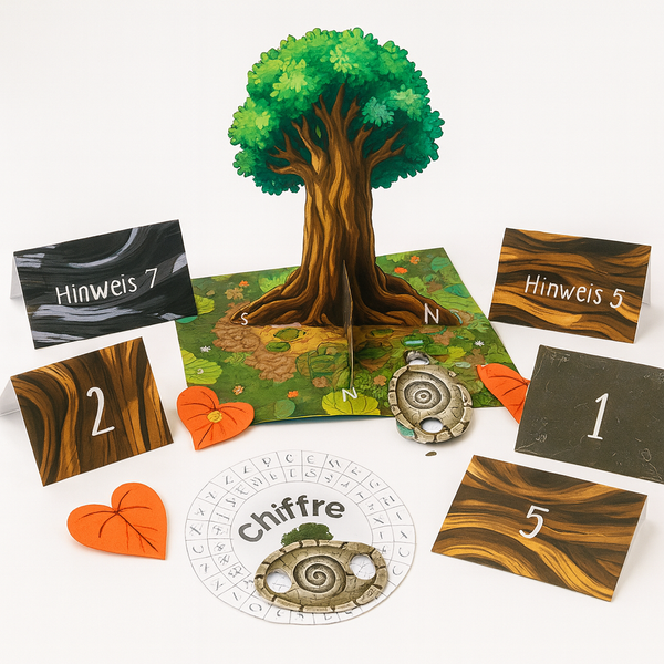 Herz des Dschungels - Escape Room zum Ausdrucken