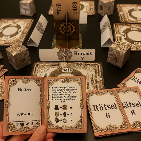 Sherlock Holmes & das geheimnissvolle Schloss - Escape Room zum Ausdrucken