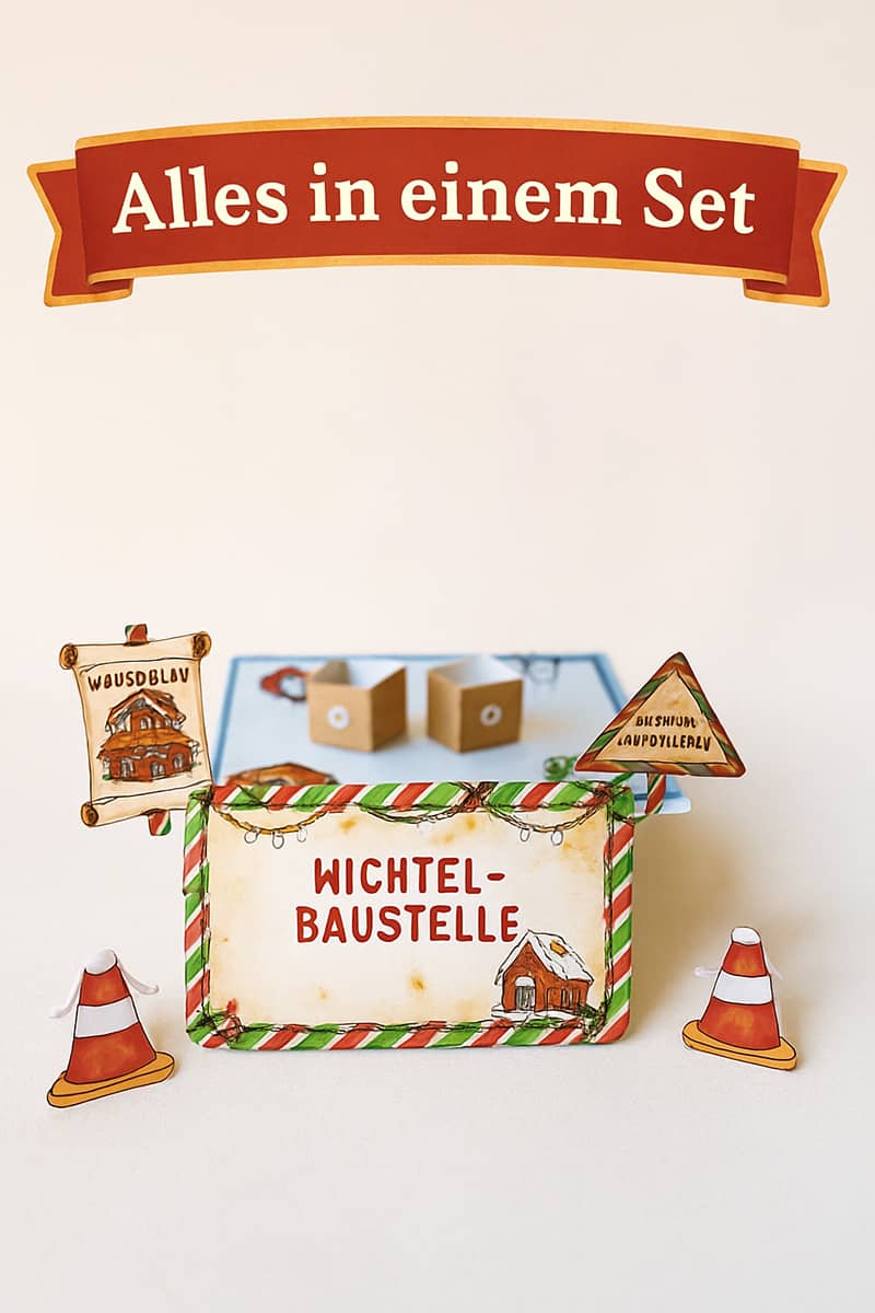 Der Wichtel zieht ein! - Starter Set zum ausdrucken