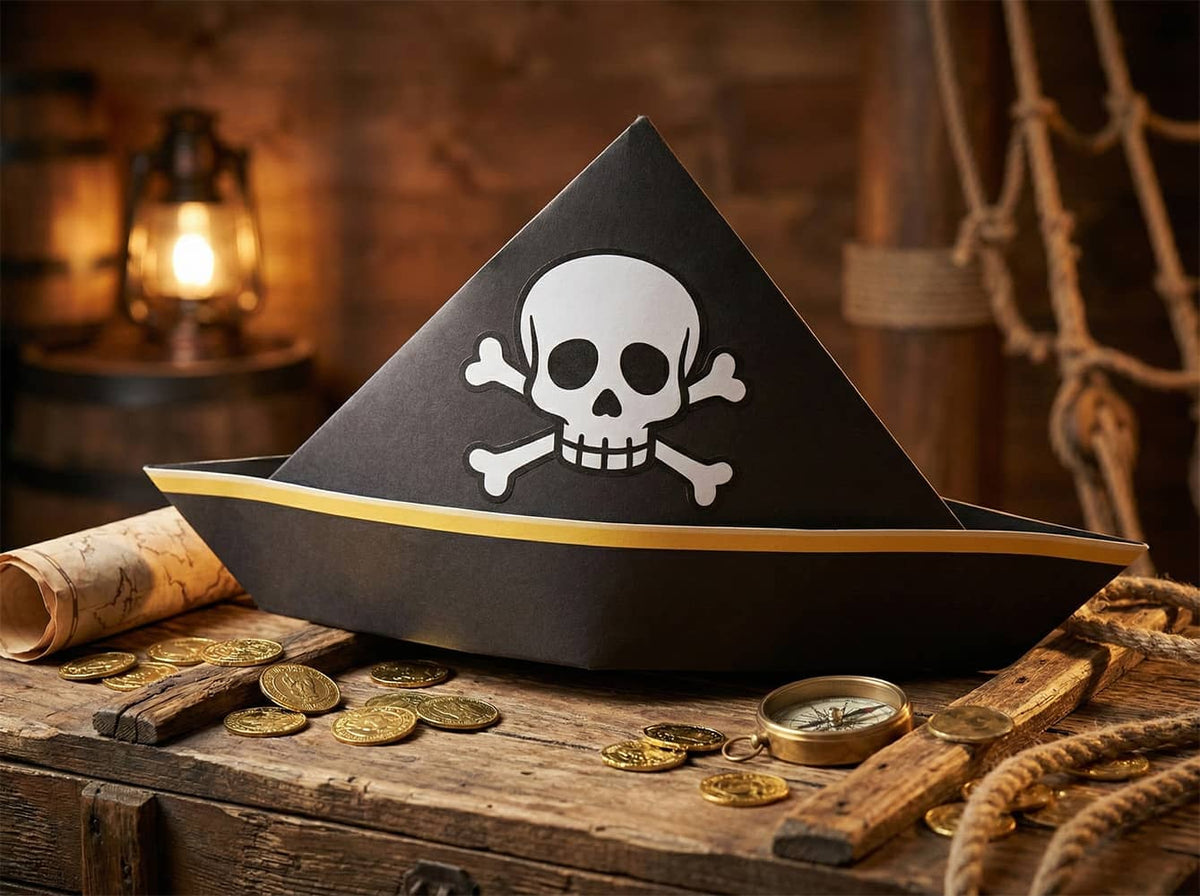 Hüte und Extras - Fluch des Piratenvulkans (3 Teile)