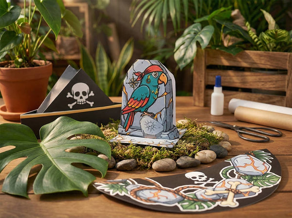 Hüte und Extras - Fluch des Piratenvulkans (3 Teile)